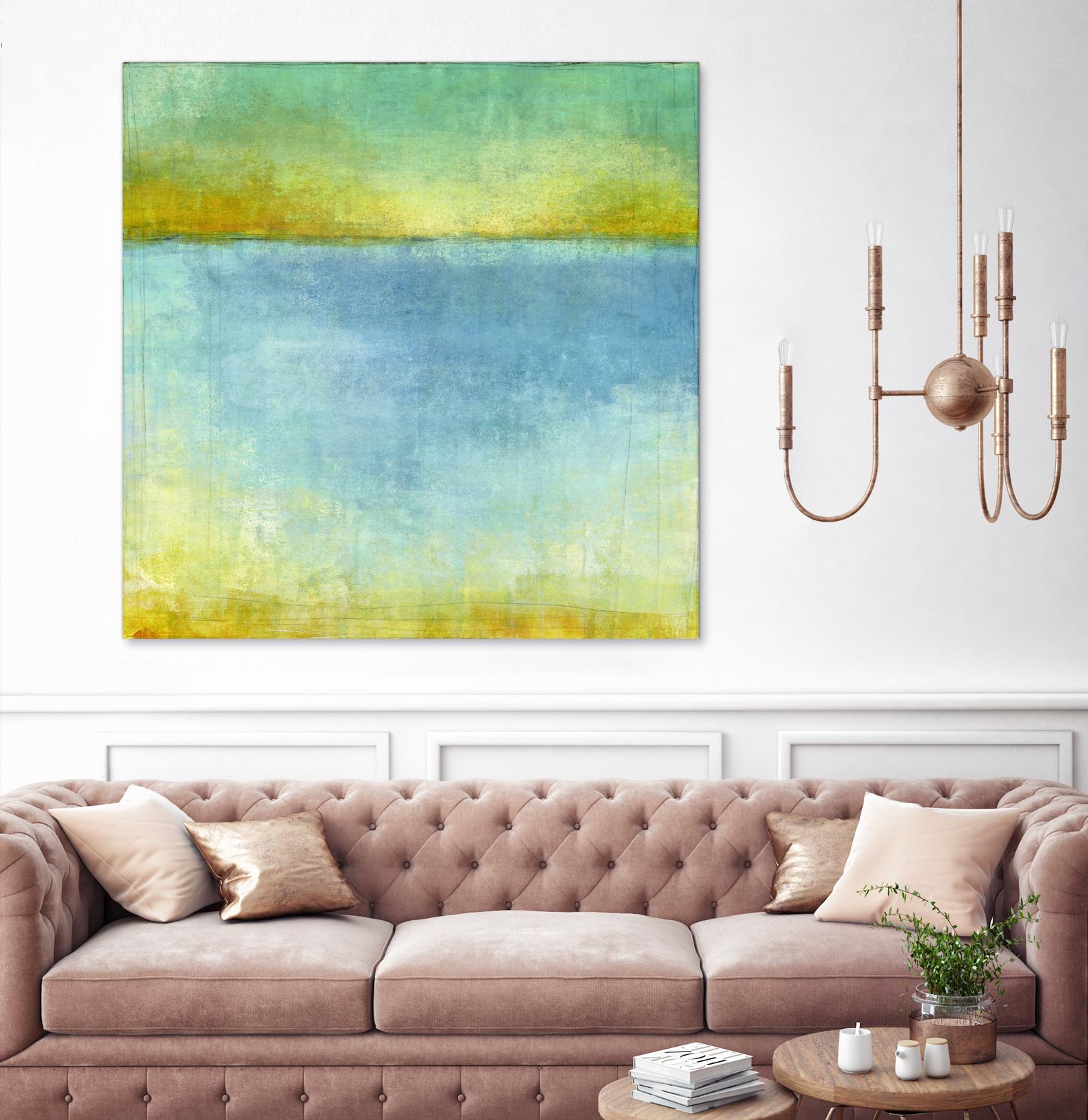 Untitled by Maeve Harris on GIANT ART - yellow abstract