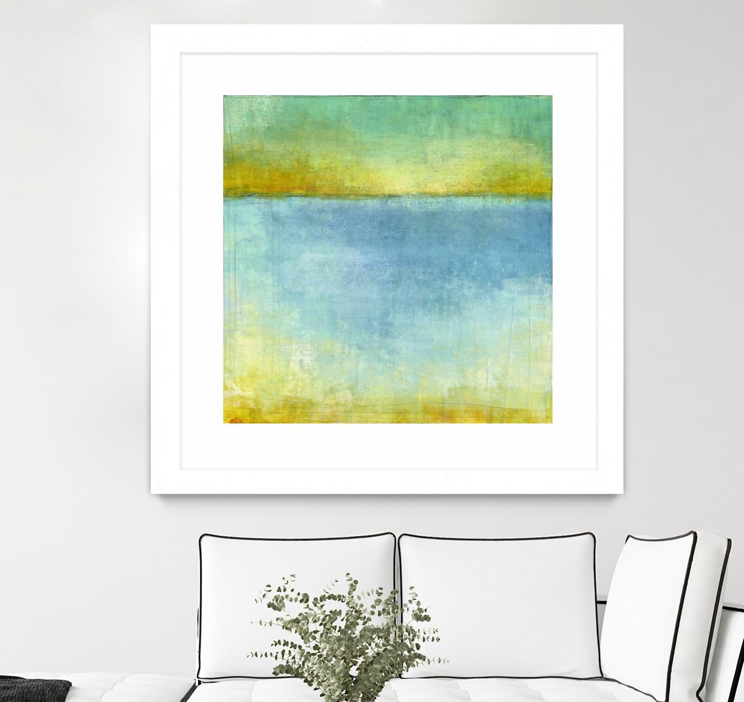 Untitled by Maeve Harris on GIANT ART - yellow abstract