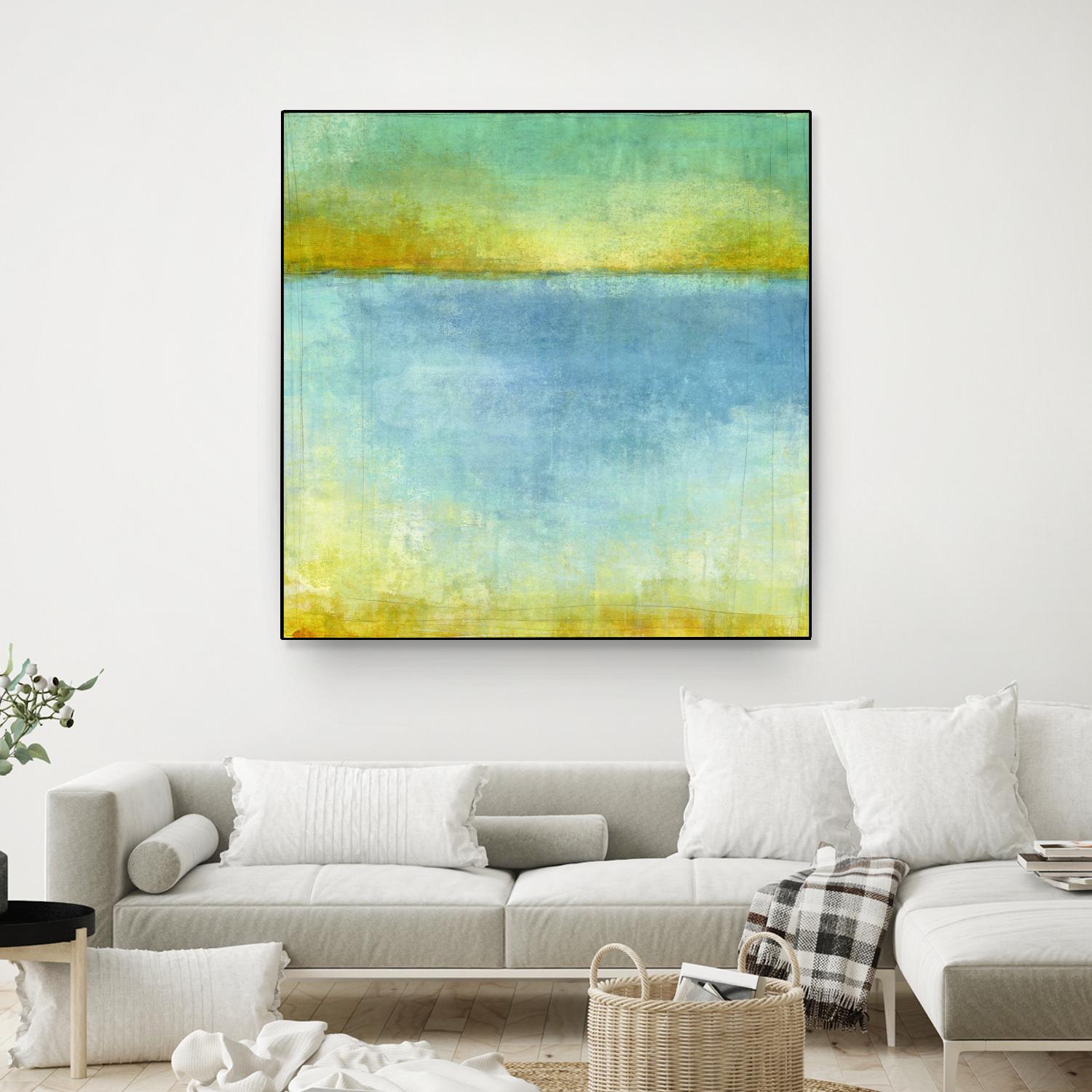 Untitled by Maeve Harris on GIANT ART - yellow abstract