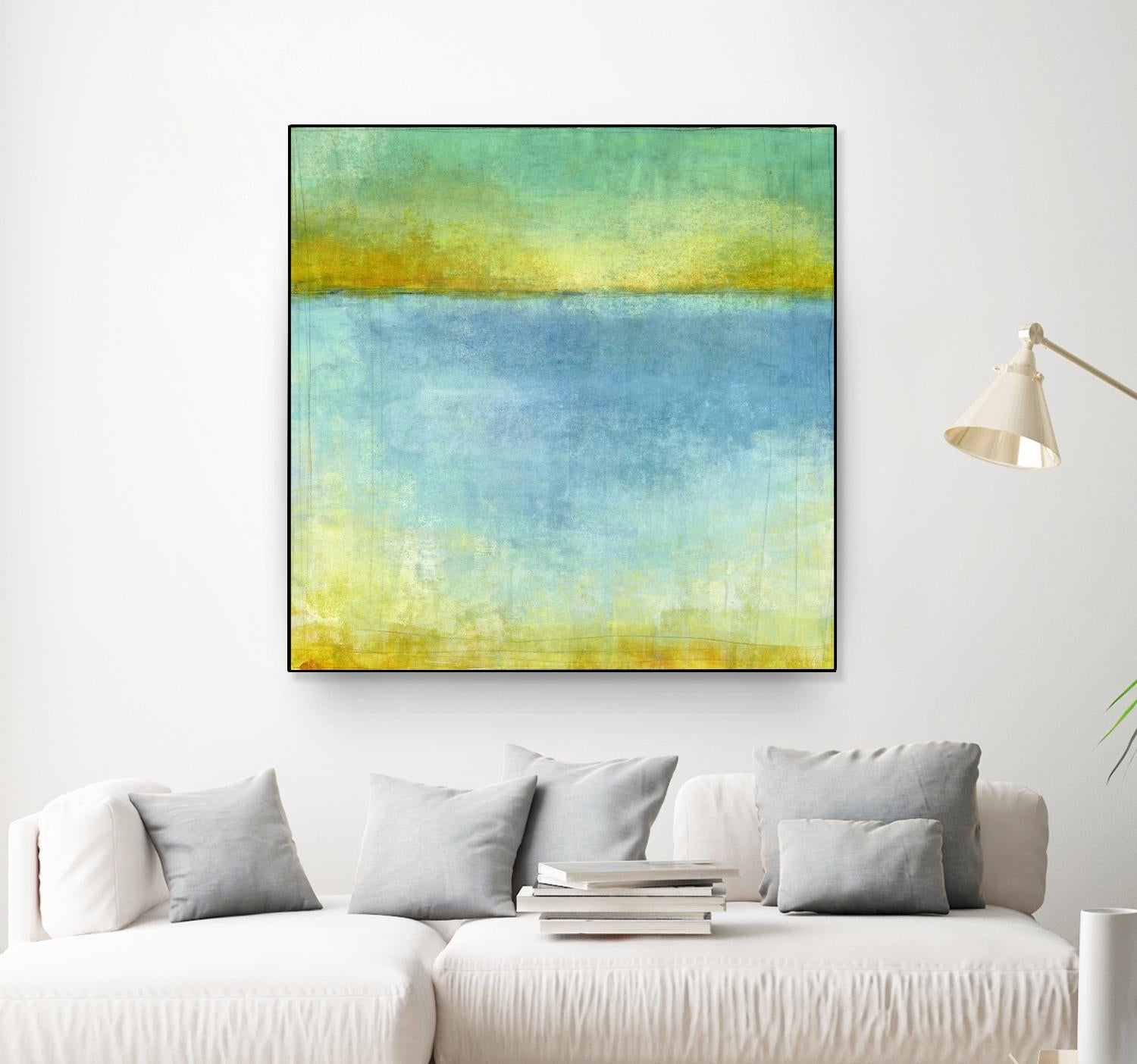 Untitled by Maeve Harris on GIANT ART - yellow abstract