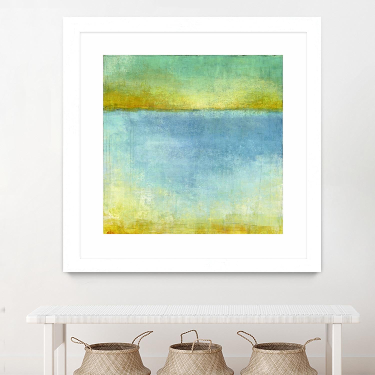 Untitled by Maeve Harris on GIANT ART - yellow abstract