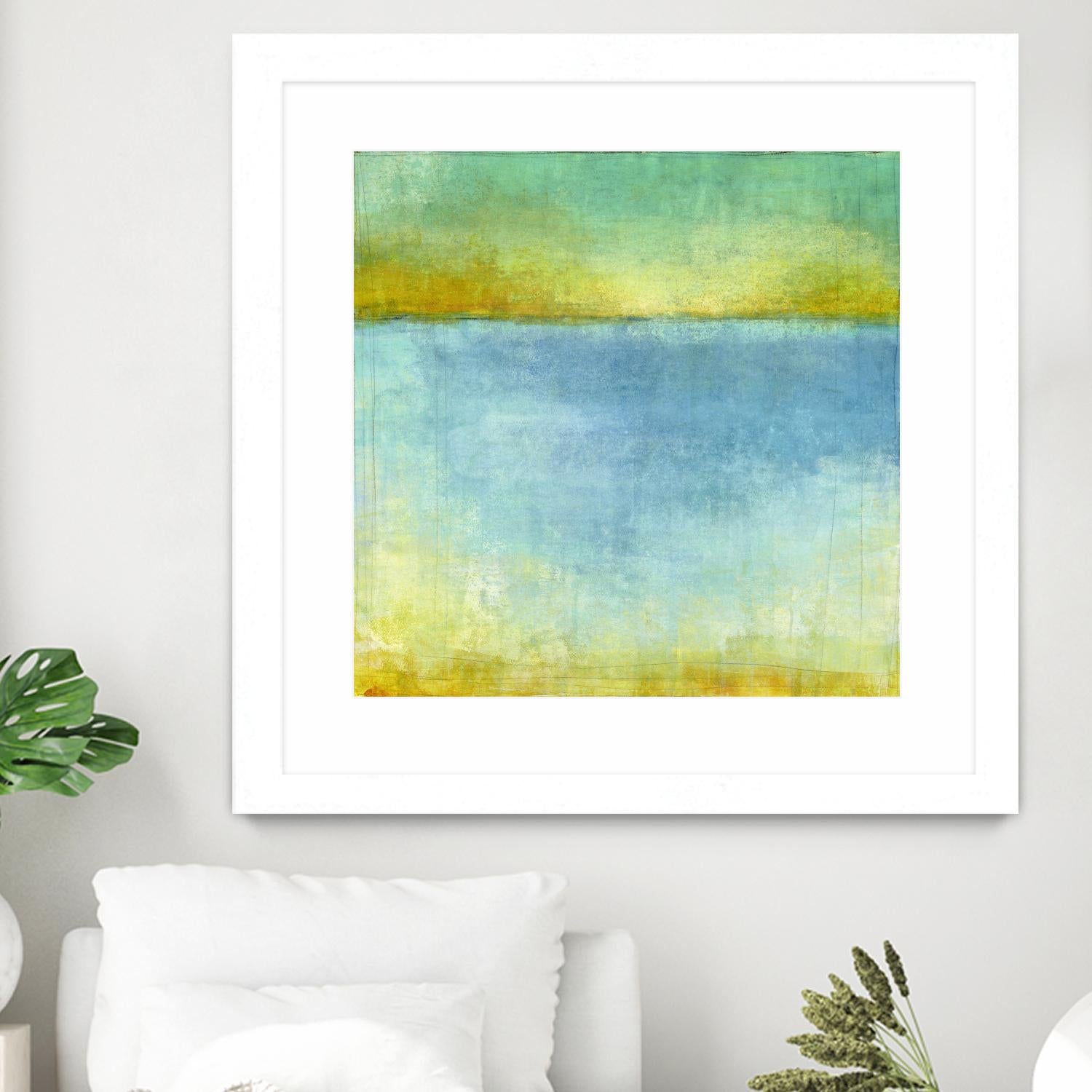 Untitled by Maeve Harris on GIANT ART - yellow abstract