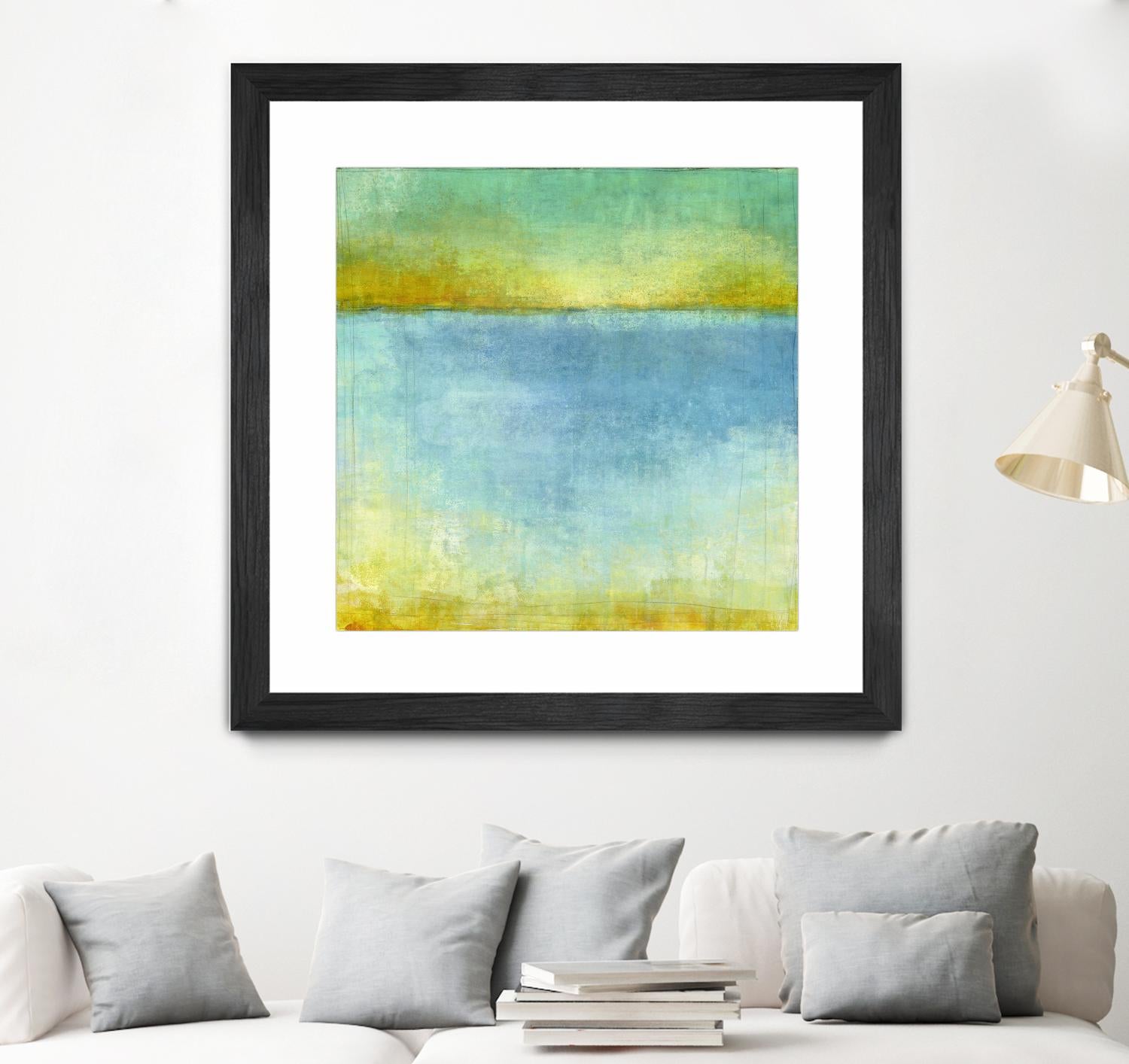 Untitled by Maeve Harris on GIANT ART - yellow abstract