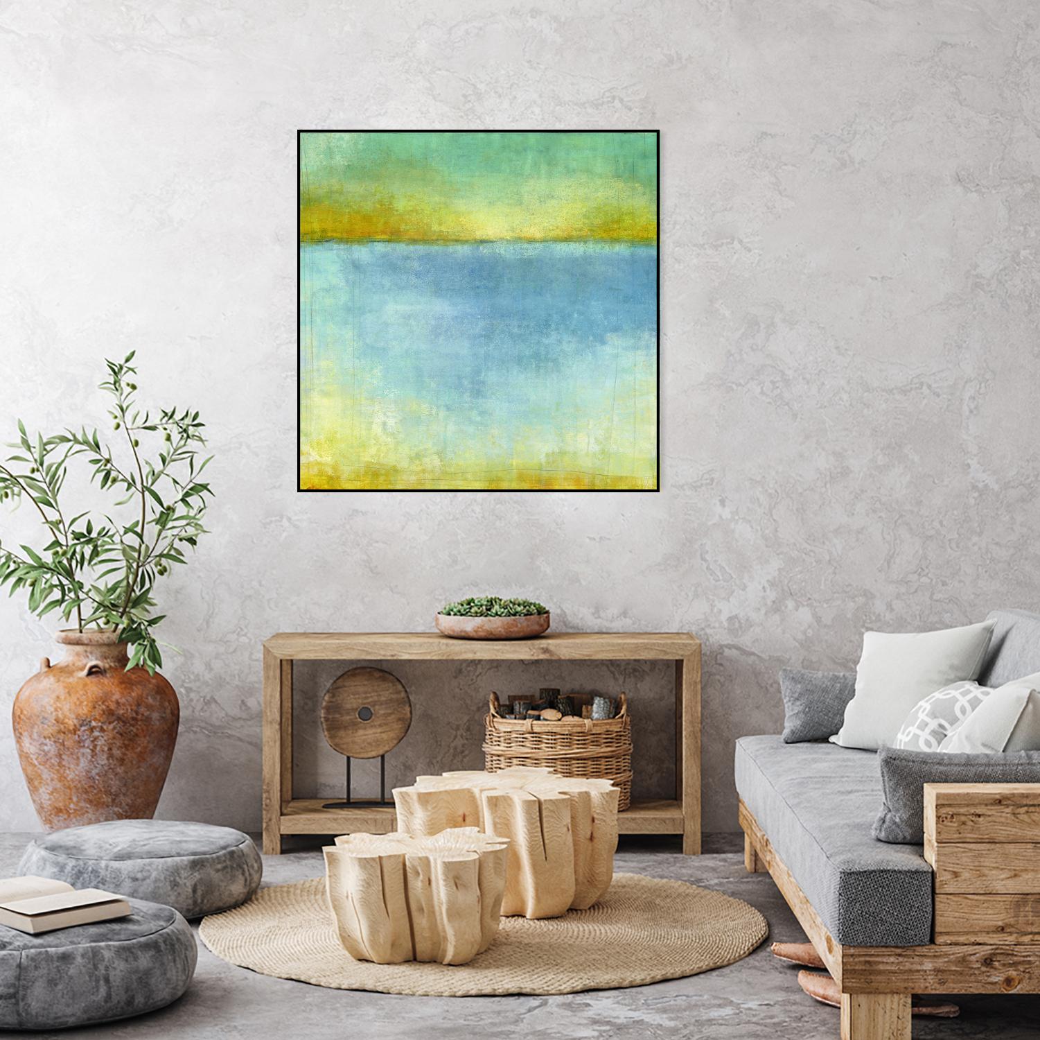 Untitled by Maeve Harris on GIANT ART - yellow abstract