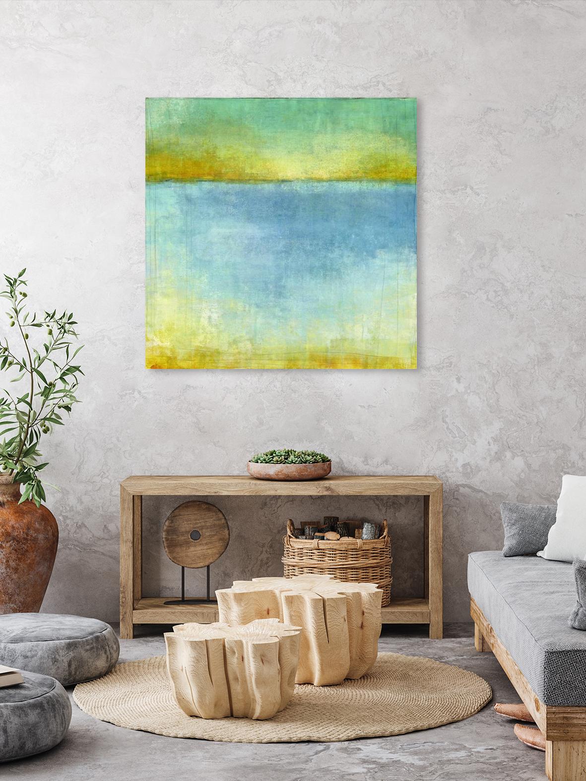 Untitled by Maeve Harris on GIANT ART - yellow abstract