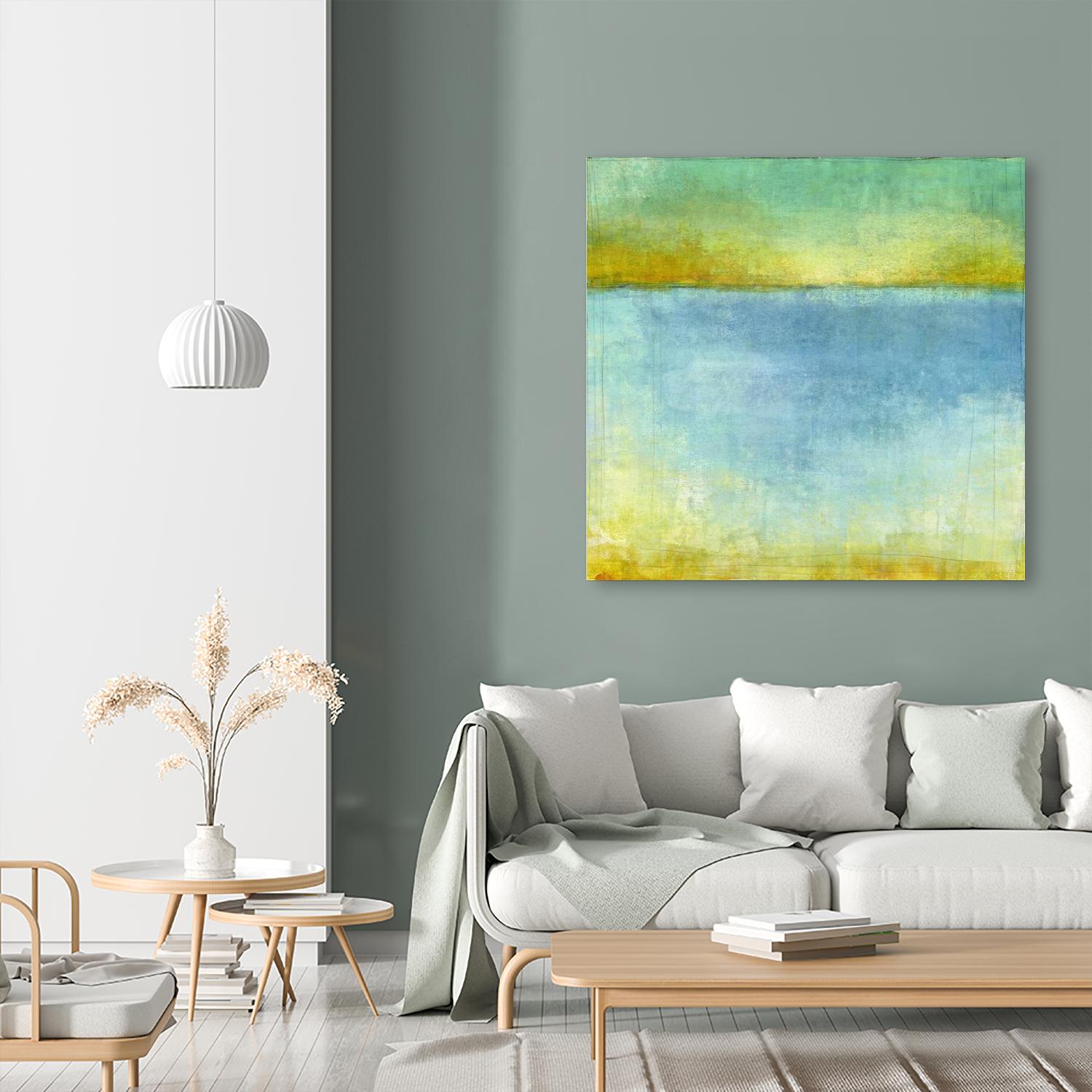 Untitled by Maeve Harris on GIANT ART - yellow abstract