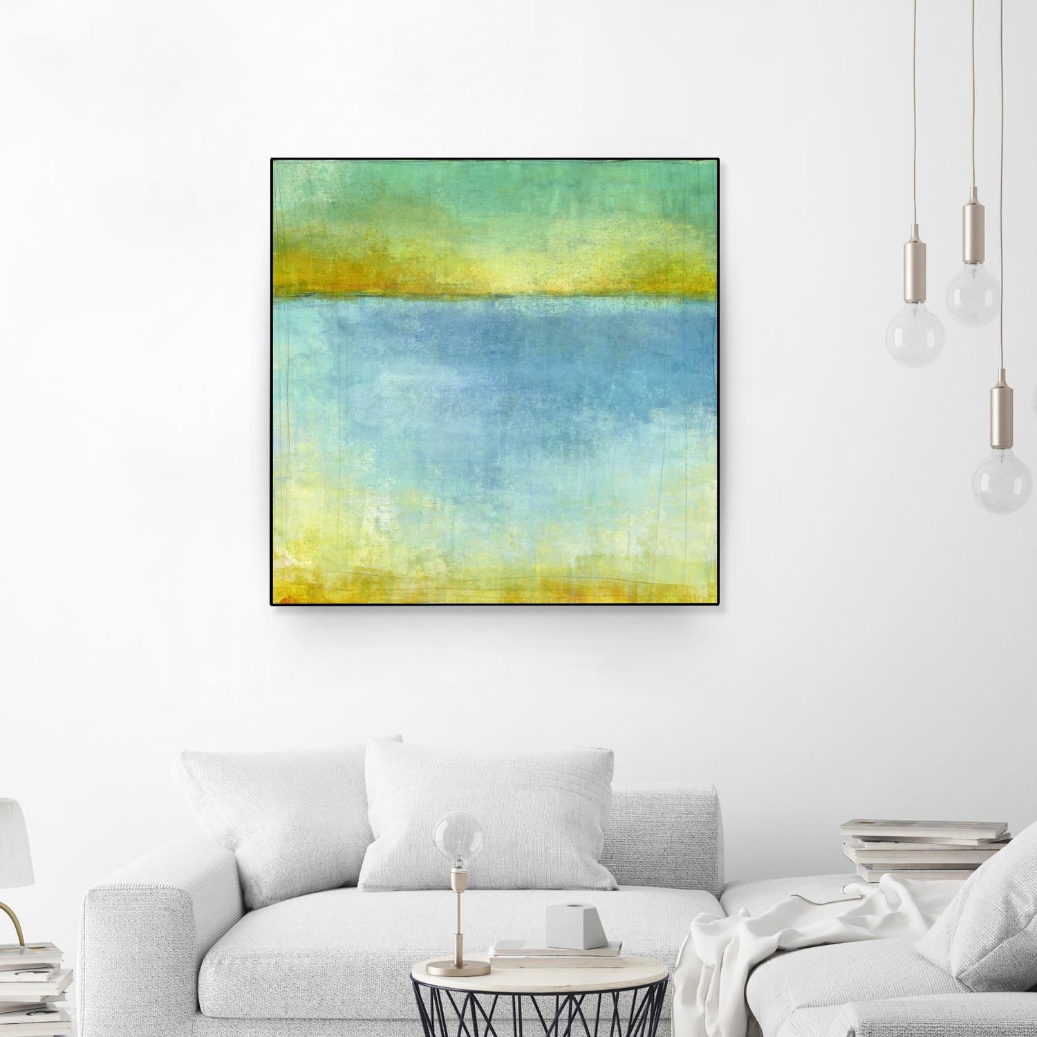 Untitled by Maeve Harris on GIANT ART - yellow abstract