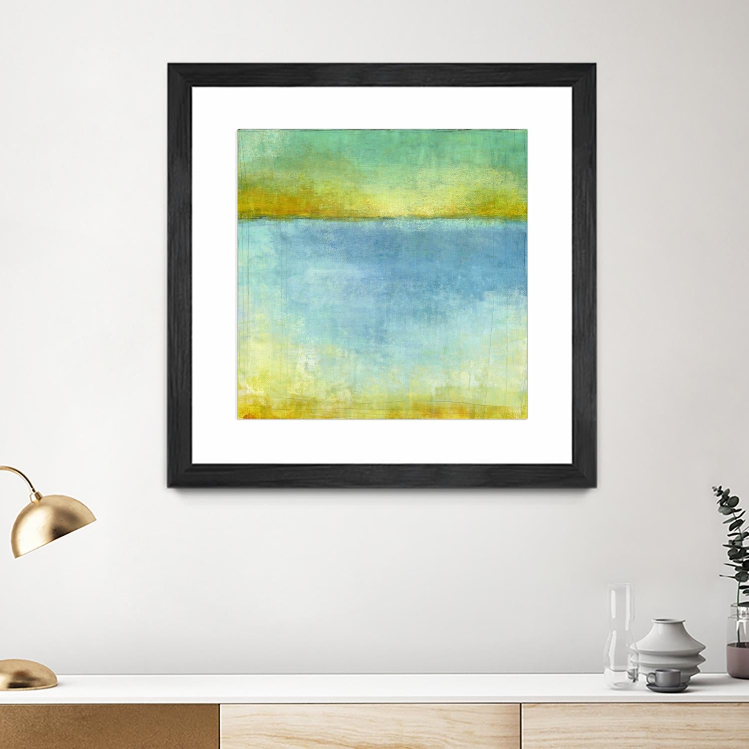 Untitled by Maeve Harris on GIANT ART - yellow abstract