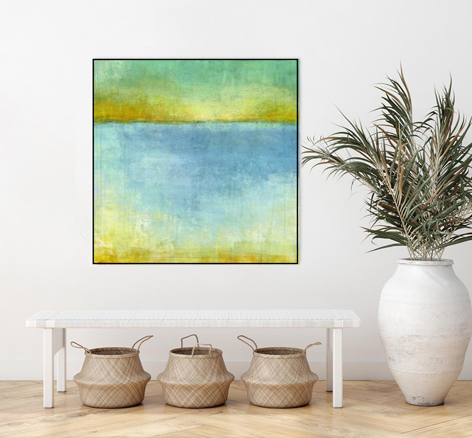 Untitled by Maeve Harris on GIANT ART - yellow abstract