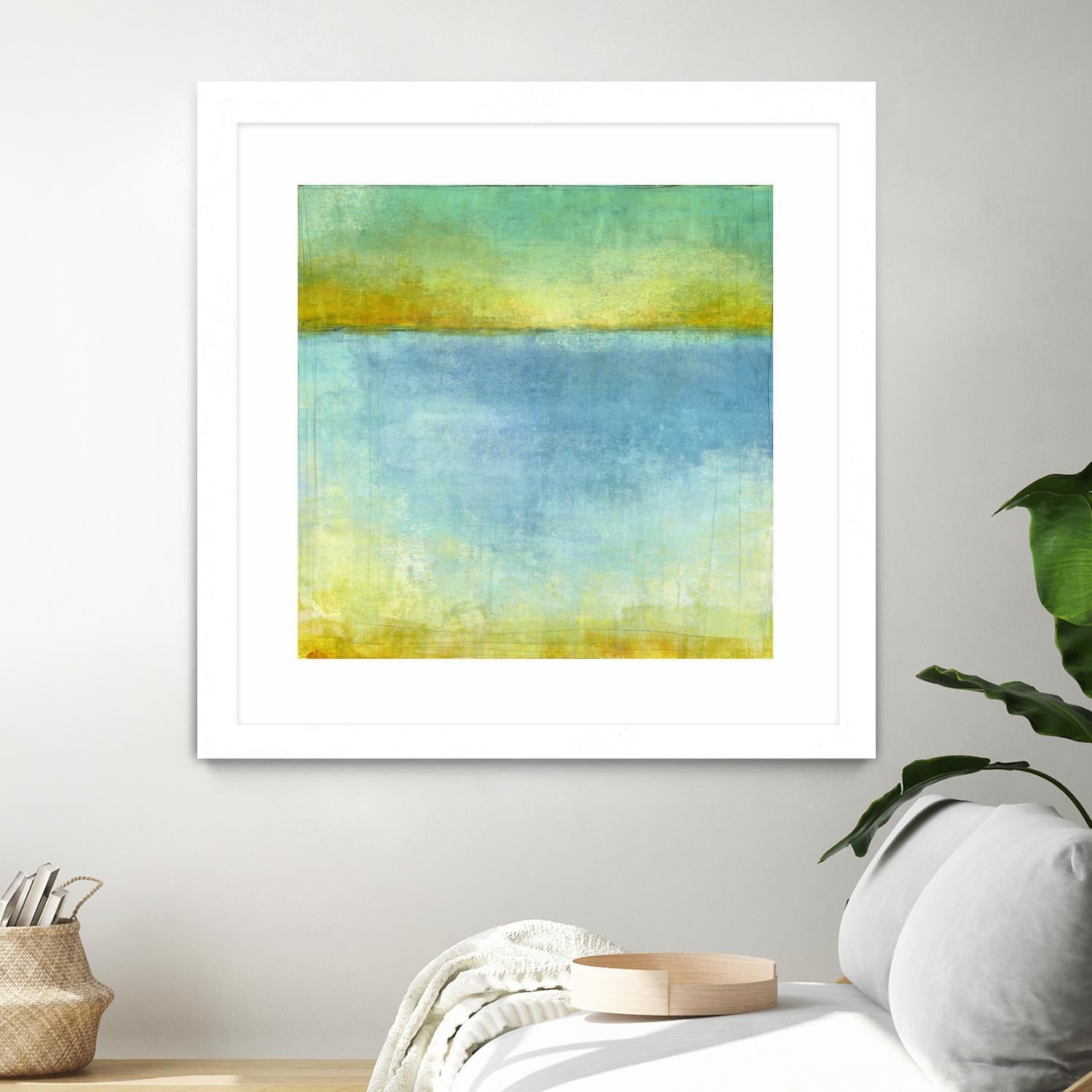 Untitled by Maeve Harris on GIANT ART - yellow abstract