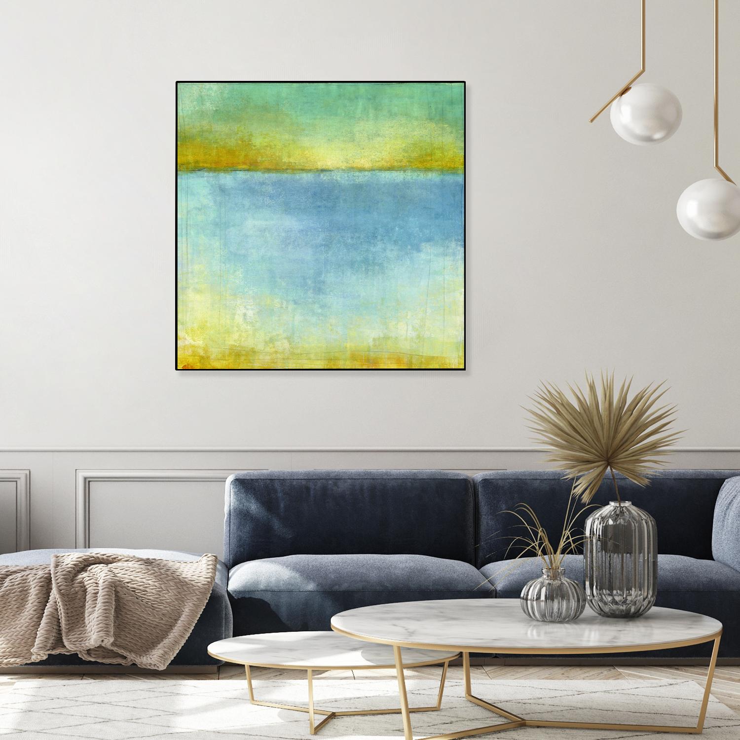 Untitled by Maeve Harris on GIANT ART - yellow abstract