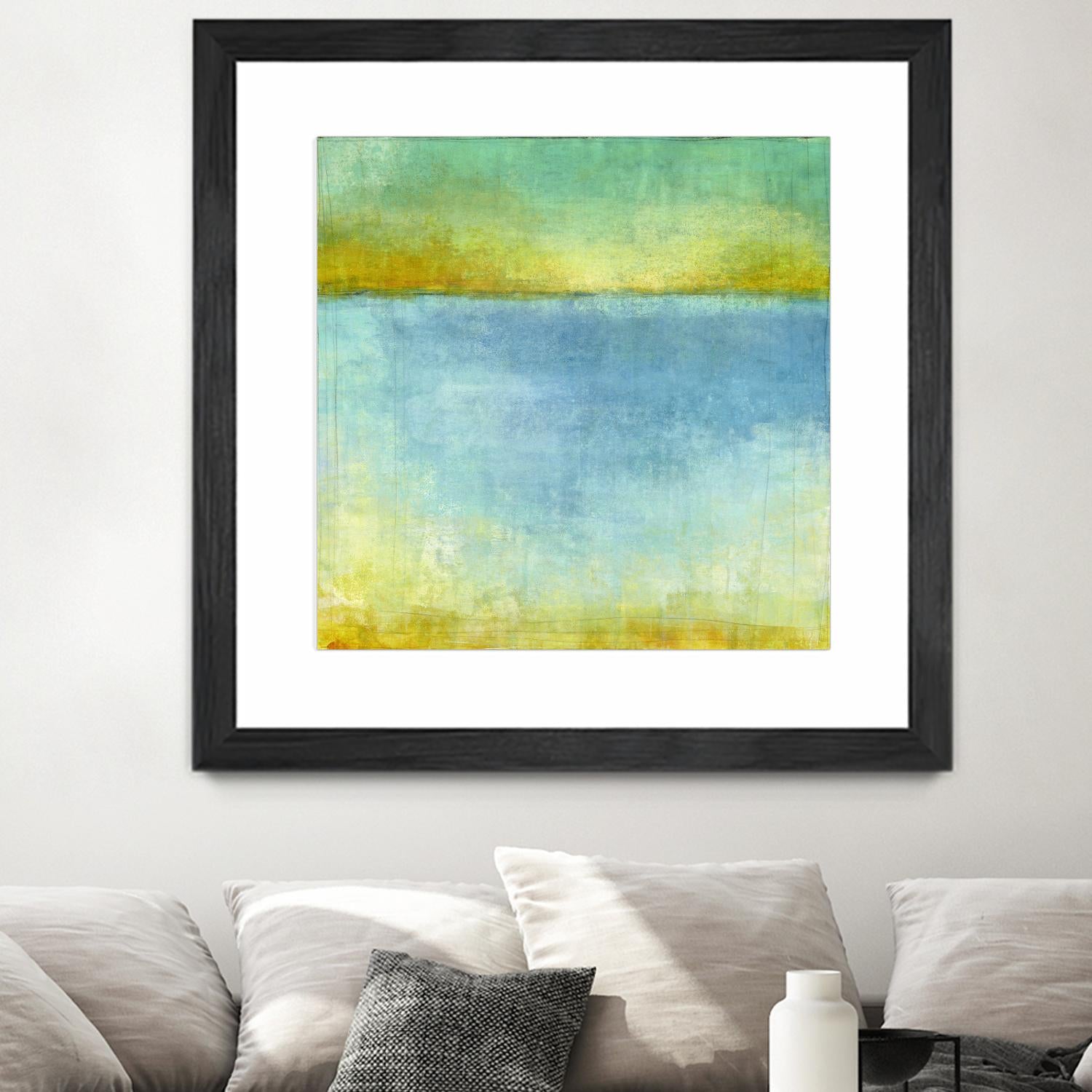 Untitled by Maeve Harris on GIANT ART - yellow abstract