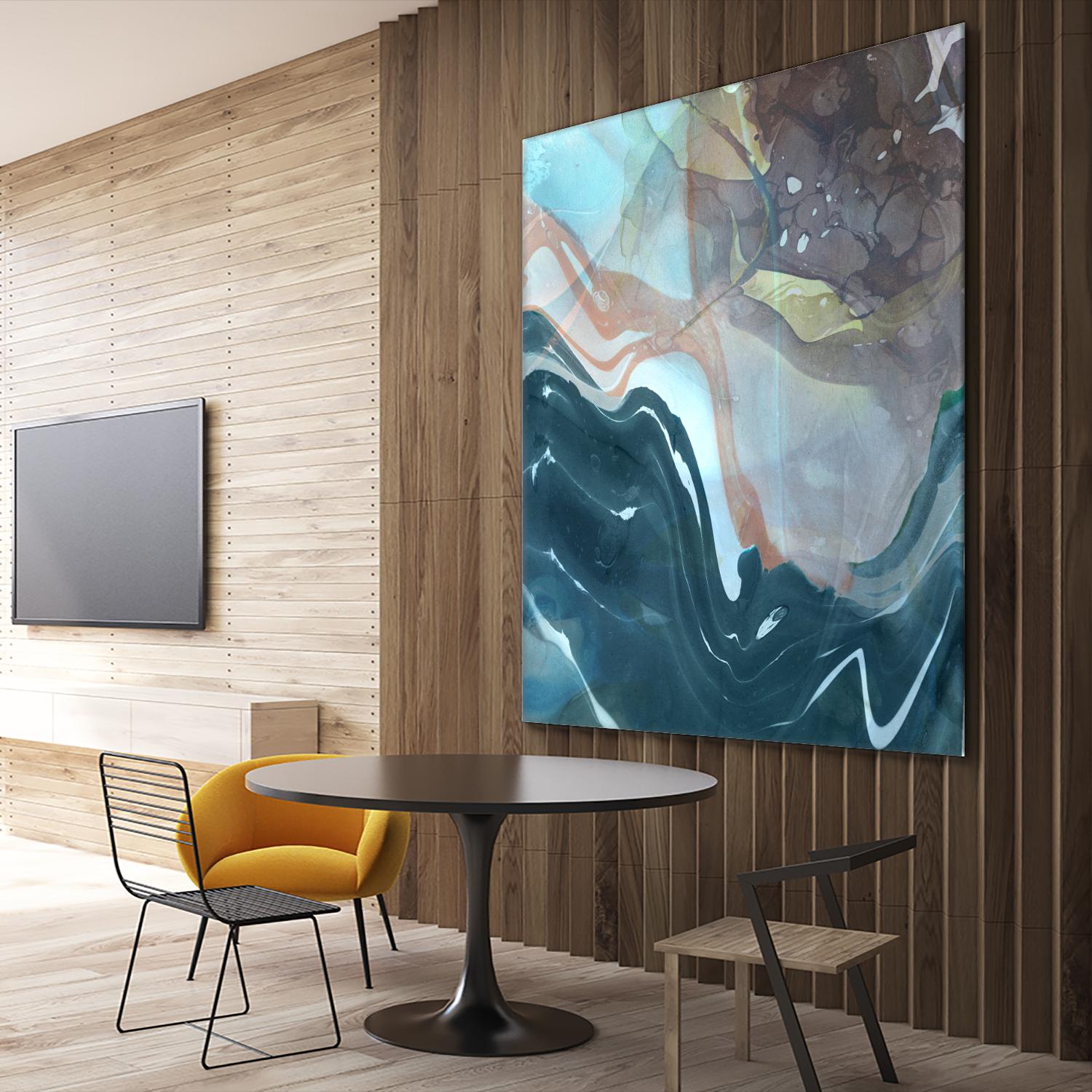 Coastal by THE Studio on GIANT ART - brown abstract