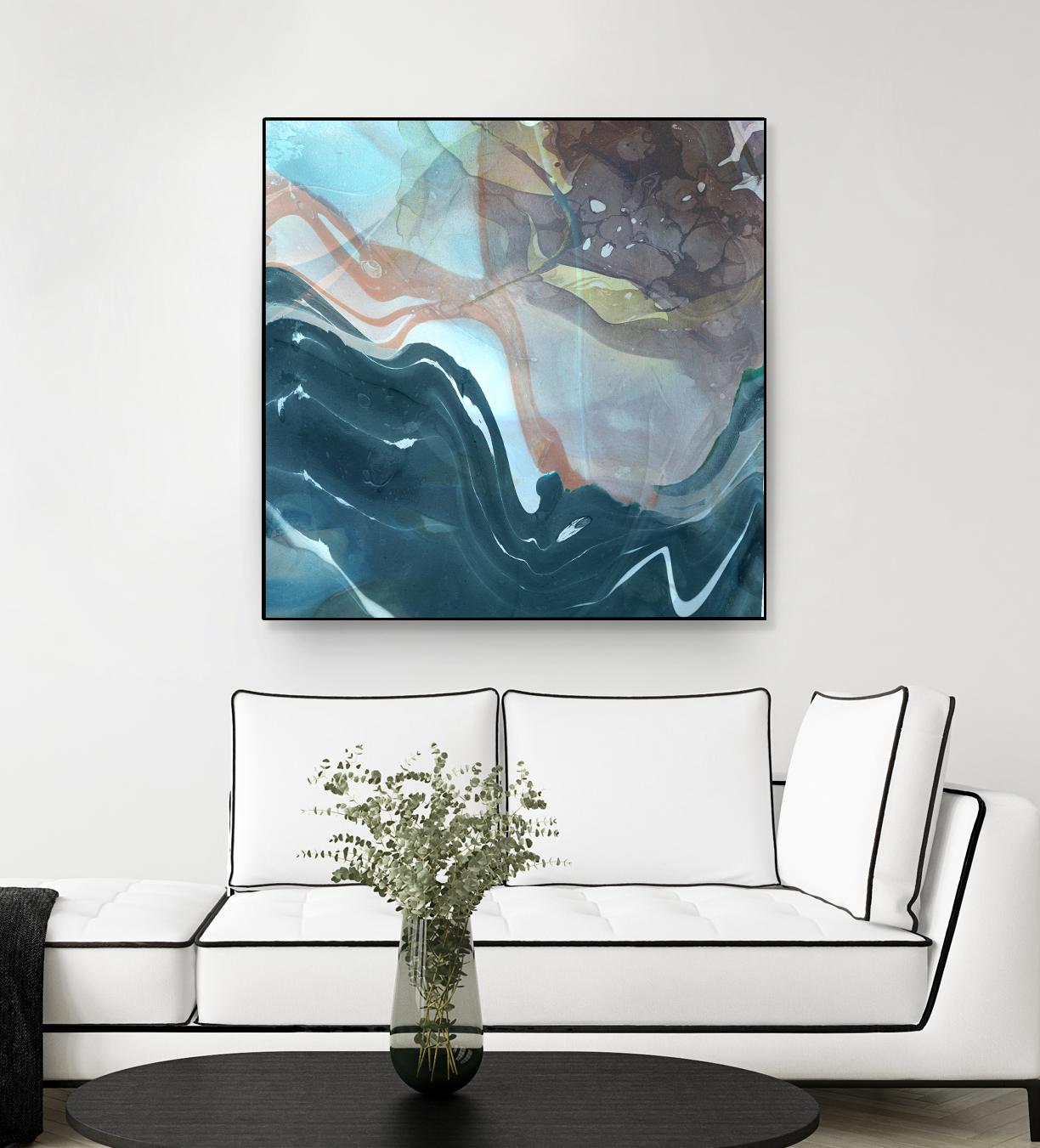Coastal by THE Studio on GIANT ART - brown abstract