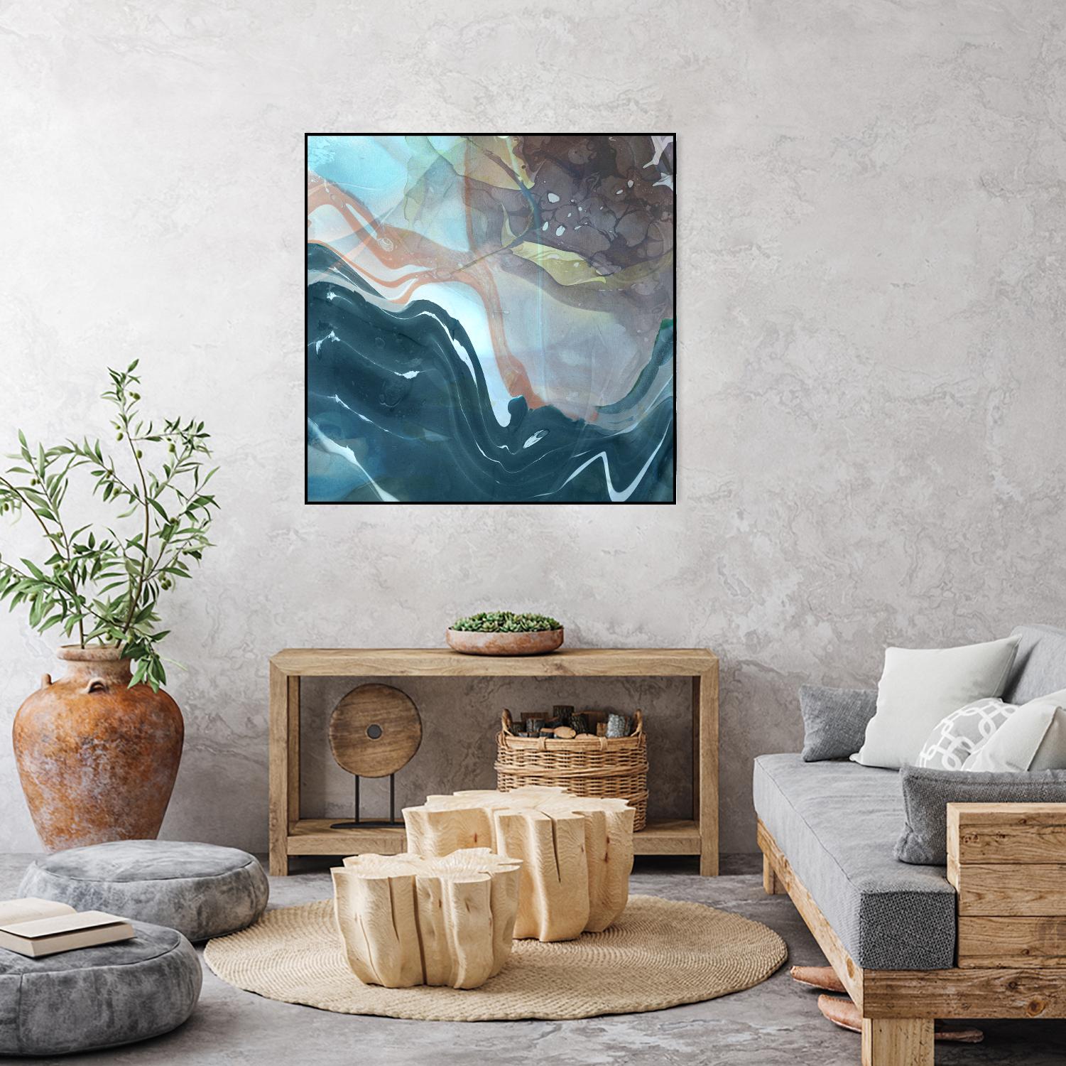 Coastal by THE Studio on GIANT ART - brown abstract