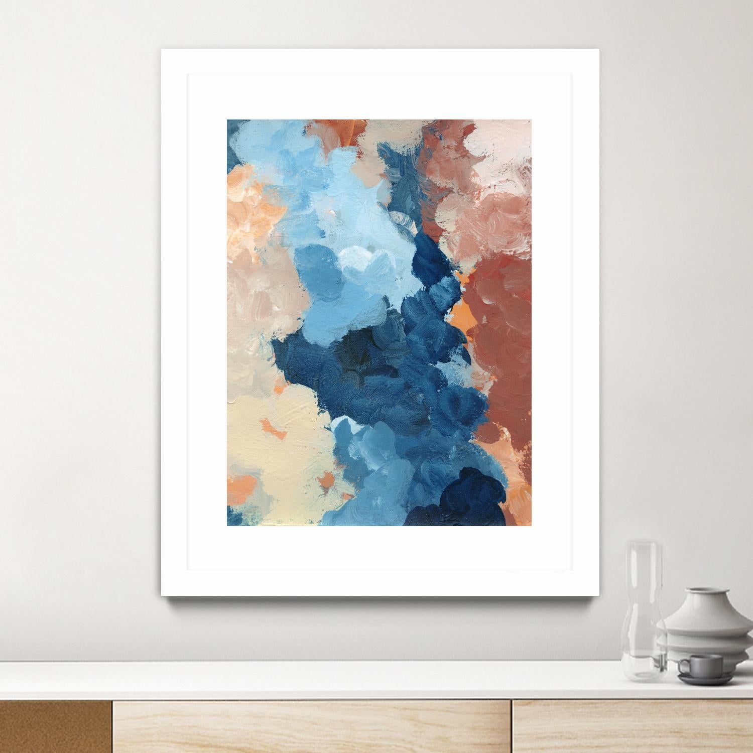 Untitled by KG Studio on GIANT ART - beige abstracts painterly