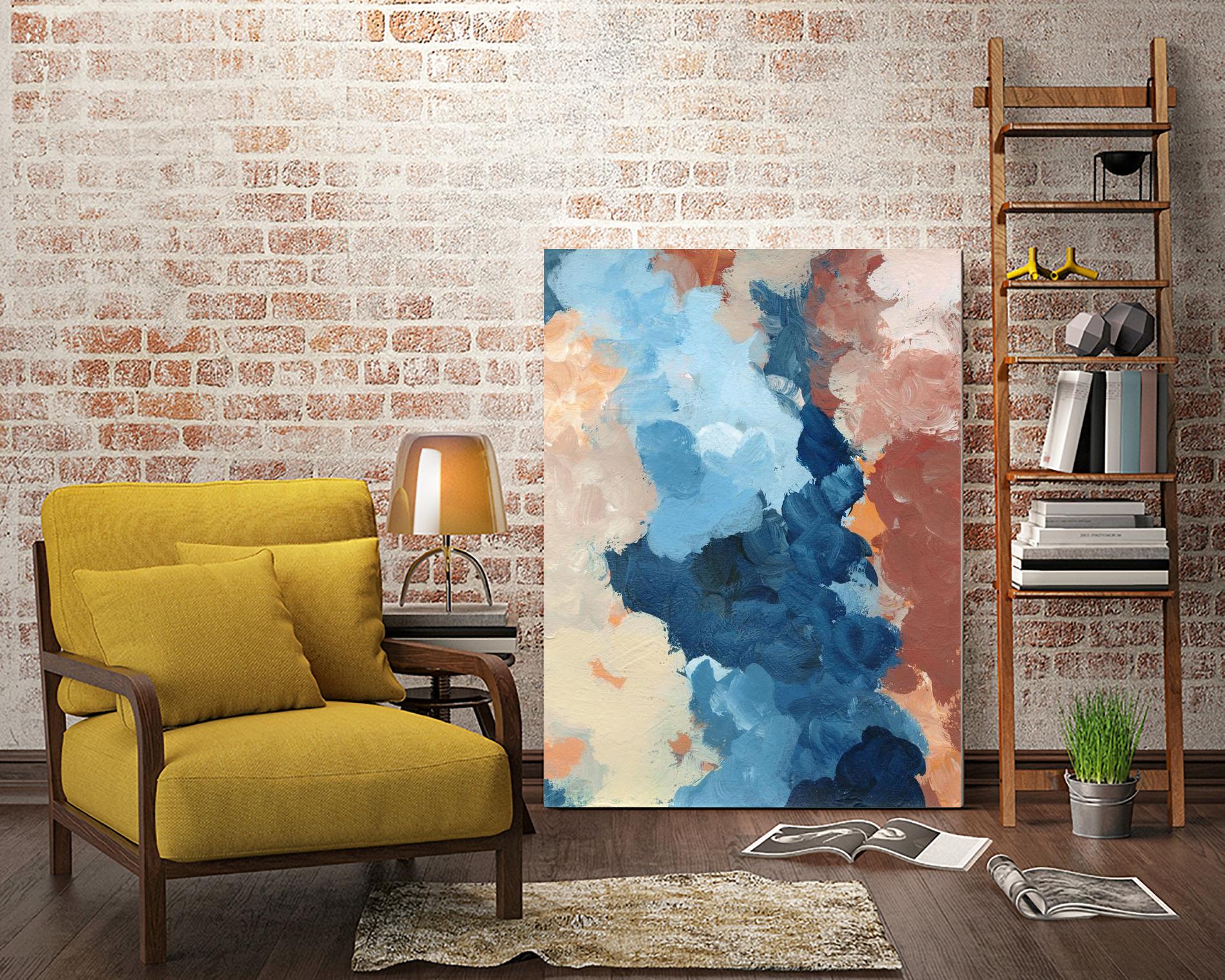 Untitled by KG Studio on GIANT ART - beige abstracts painterly