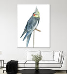 Bird 1 by Harvey, Brenna Harvey on GIANT ART - blue animals bird
