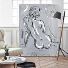 Nude Figure 4 by Stefano Altamura on GIANT ART - white black & white nude women