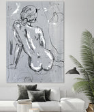 Nude Figure 4 by Stefano Altamura on GIANT ART - white black & white nude women