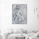 Nude Figure 4 by Stefano Altamura on GIANT ART - white black & white nude women