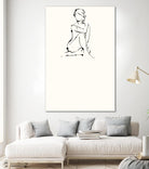 Contour Figure 2 by Stefano Altamura on GIANT ART - black men and women