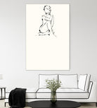 Contour Figure 2 by Stefano Altamura on GIANT ART - black men and women