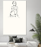 Contour Figure 2 by Stefano Altamura on GIANT ART - black men and women