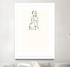 Contour Figure 2 by Stefano Altamura on GIANT ART - white black & white corps nu