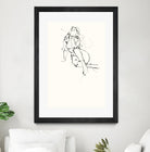 Contour Figure 9 by Stefano Altamura on GIANT ART - white black & white corps nu