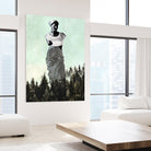 Hipster Venus by THE Studio on GIANT ART - green contemporary