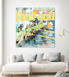 Don't Quit by THE Studio on GIANT ART - green vintage