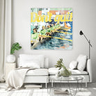 Don't Quit by THE Studio on GIANT ART - green typography