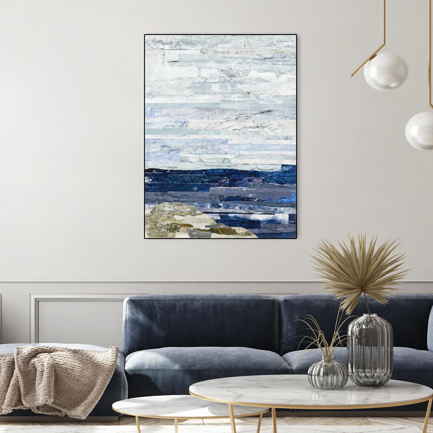 Linear Progression 1 by Kyle Goderwis on GIANT ART - grey abstract