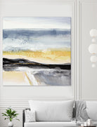 Distant City 1 by Chris Paschke on GIANT ART - white abstract