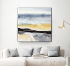 Distant City 1 by Chris Paschke on GIANT ART - white abstract