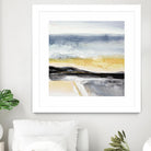 Distant City 1 by Chris Paschke on GIANT ART - white abstract