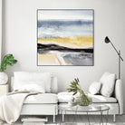 Distant City 1 by Chris Paschke on GIANT ART - white abstract
