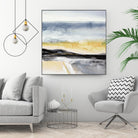 Distant City 1 by Chris Paschke on GIANT ART - white abstract