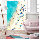 Fractal Beach 2 by THE Studio on GIANT ART - beige contemporary