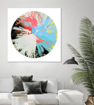 Spin Art 10 by Kyle Goderwis on GIANT ART - white abstract