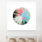 Spin Art 10 by Kyle Goderwis on GIANT ART - white abstract