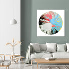 Spin Art 10 by Kyle Goderwis on GIANT ART - white abstract
