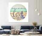 Love Each Other Deeply by THE Studio on GIANT ART - brown photo art