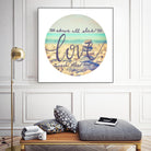 Love Each Other Deeply by THE Studio on GIANT ART - brown photo art
