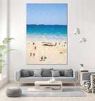Beach Fragments E by THE Studio on GIANT ART - blue nautical