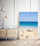 Beach Fragments E by THE Studio on GIANT ART - beige costal beach