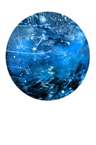 Interstellar Sphere 4 by Katie Todaro on GIANT ART - blue abstract