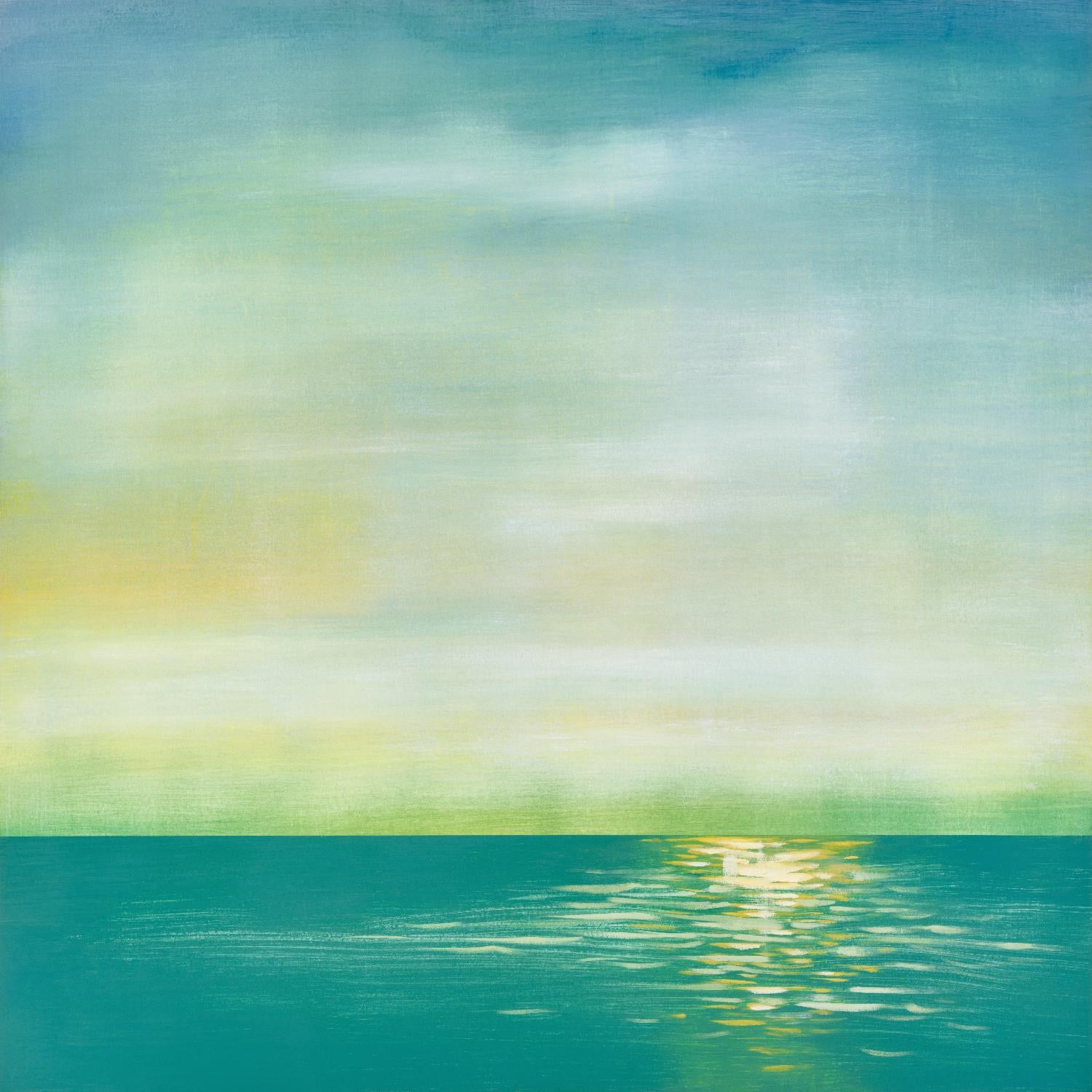 Tranquil 1 by Horton, Adam Horton on GIANT ART - blue landscapes transitional