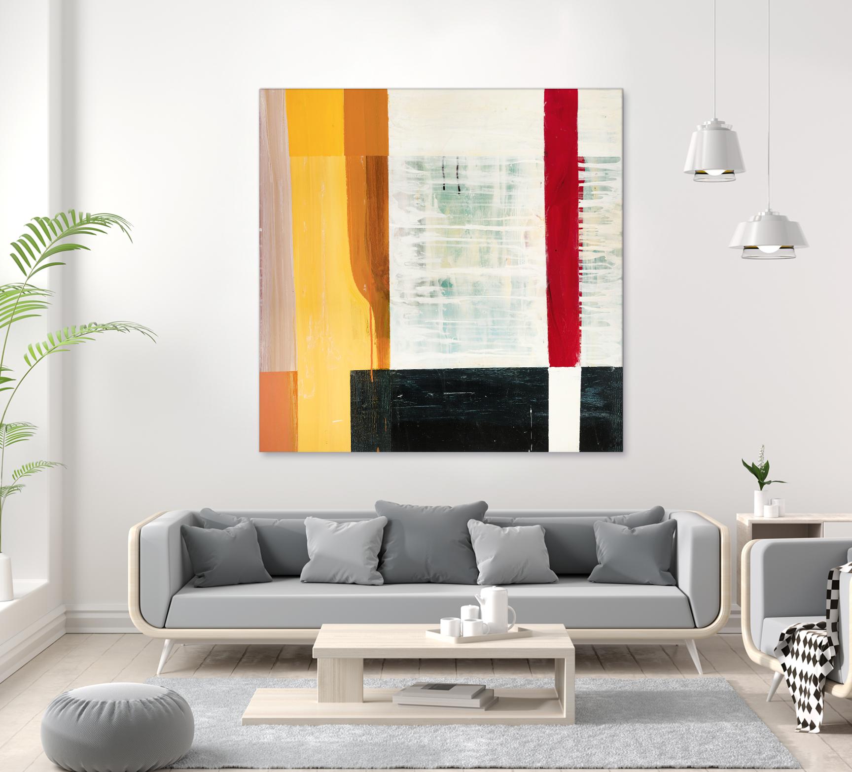Window 2 by Akiko Hiromoto on GIANT ART - white abstract